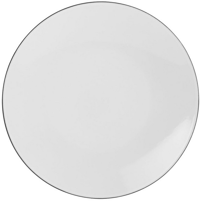 레볼 이퀴녹스 디너 플레이트, 화이트 큐뮬러스, 1개