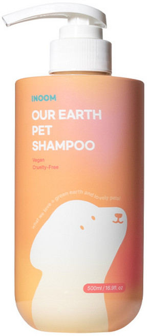 이눔 아워어스 알러지 FREE 저자극 강아지 샴푸 플로럴향, 500ml, 1개