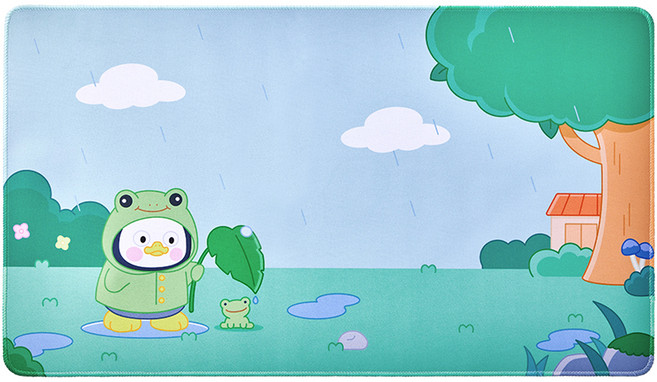 펭수 데스크 와이드 장패드, 개구리 펭수, 1개