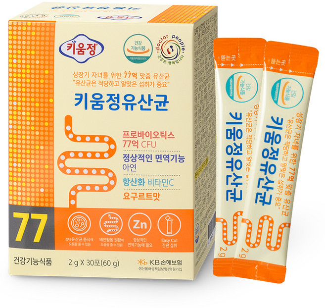 키움정 유산균 30p, 1개, 60g