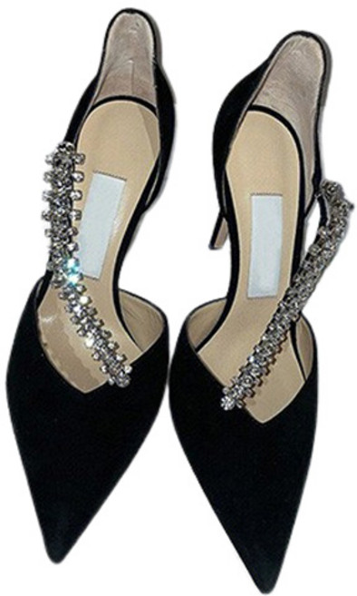 페이퍼먼츠 셀럽 큐빅 스트랩 장식 스틸레토힐 01730