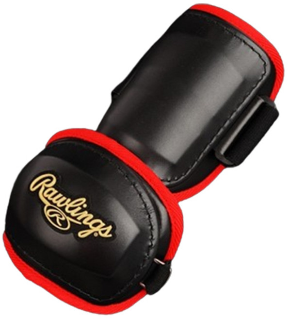 롤링스 어센틱 프라임 프로 암가드 PRAM-023, 블랙 + 레드, 1개