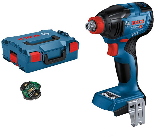 [KC인증]보쉬 충전 임팩트 드라이버 렌치 GDX18V-210C 베어툴 BL C5380664, 1세트