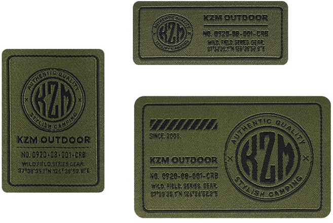 카즈미 위빙 와펜 3종 세트 필드, 카키, 1개