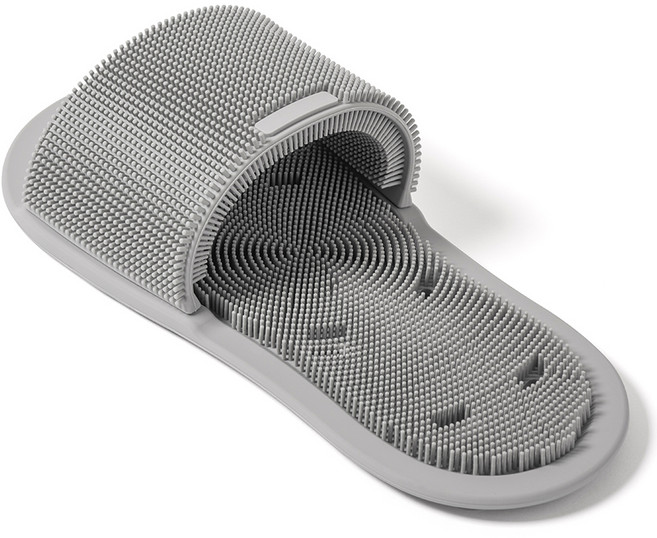 아브카 발 각질 제거 풋 브러쉬 매트, 1개