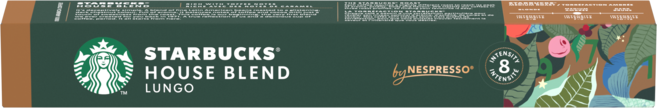 스타벅스 하우스블렌드 네스프레소 캡슐커피, 5.7g, 10개입, 1개