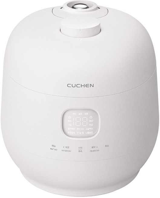 쿠첸 브레인 IH 전기압력밥솥 6인용, CRH-TWS0610BW, BLOSSOM WHITE