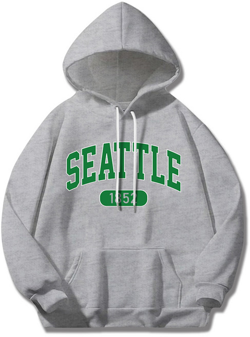 일루소 특양면 시애틀 1852 후드 티셔츠