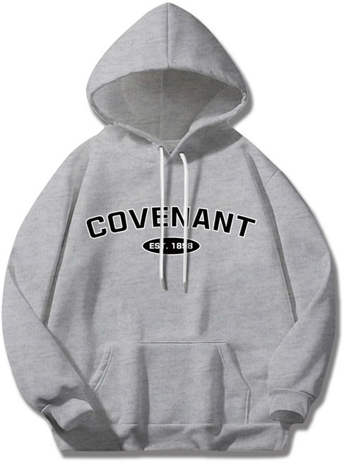 ILLUSO 男女通用 特殊雙面棉 Covenant 1898 連帽T恤