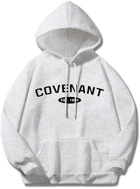 ILLUSO 男女通用 特殊雙面棉 Covenant 1898 連帽T恤