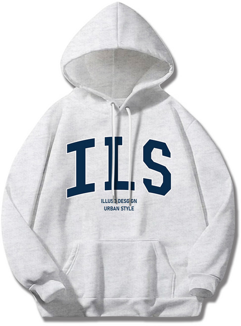 ILLUSO 男女通用 特殊雙面 ILS 連帽T恤