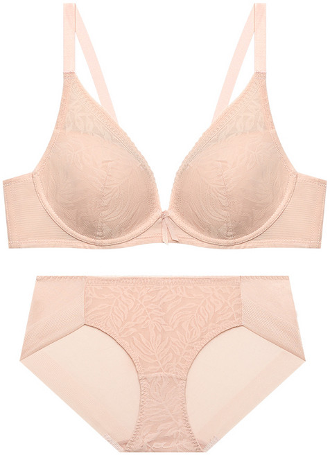 트라이엄프 딥브이 노와이어 브라 팬티 세트