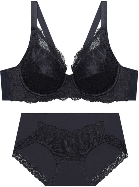 트라이엄프 레이스 풀컵 브라 팬티 세트