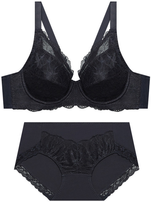 트라이엄프 레이스 풀컵 브라 + 팬티 세트