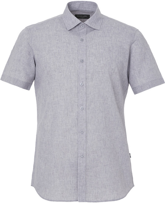 인디안 남성용 린넨 블랜드 솔리드 셔츠 MIVNS3M3171