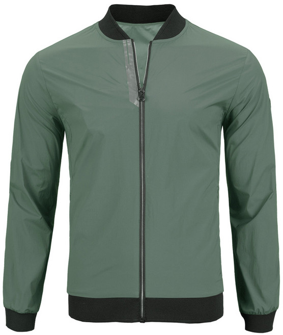 김영주스포츠 남성용 스판 골프 항공 바람막이 블루종 점퍼 AK-4712