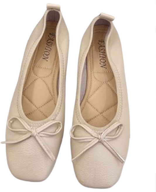 실버스 브리사 리본 플랫슈즈 SV077