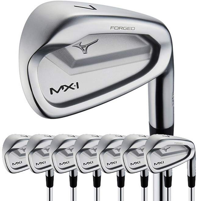 미즈노골프 남성용 단조 스틸 아이언 8종 세트 MX-1, S, 30도