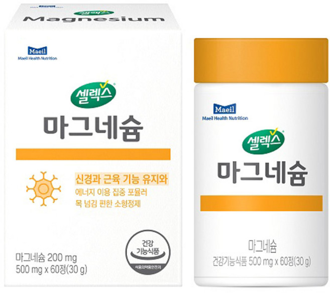 셀렉스 마그네슘 30g, 1개, 60정