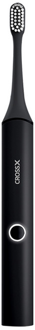 크로스엑스 티플러스 음파전동칫솔, Aurora T+(블랙), 블랙, 1개