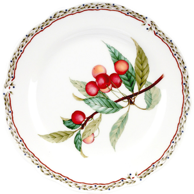 노리다케 오차드가든 SALAD PLATE 4911, 화이트, 1개