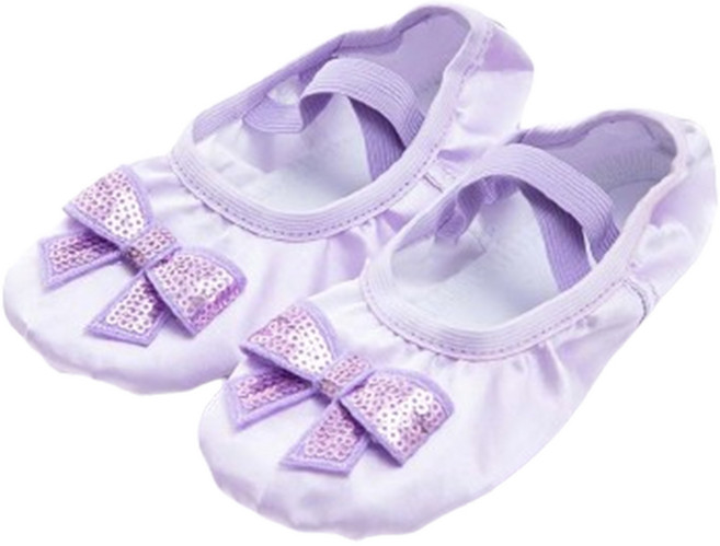 오즈키즈 여아용 실키리본 발레슈즈