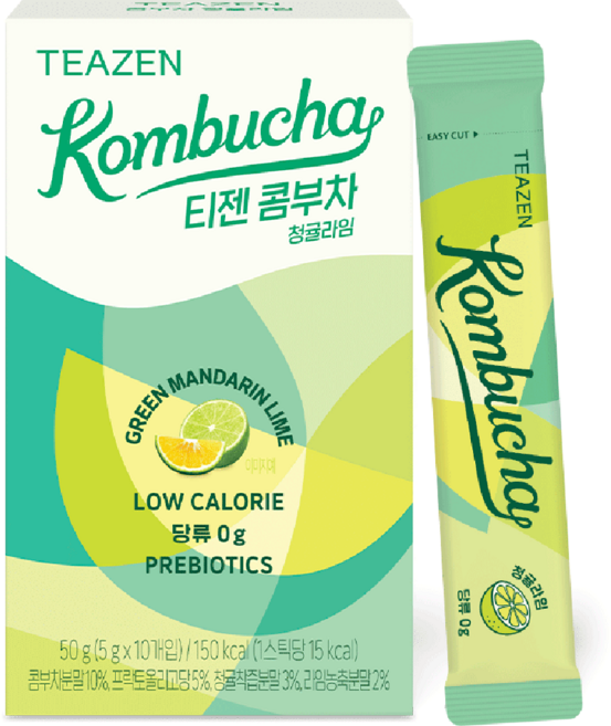 티젠 콤부차 청귤라임, 5g, 10개입, 1개