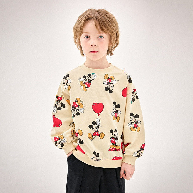 젤리스푼 디즈니 아동용 미키 마우스 하트벌룬 티셔츠