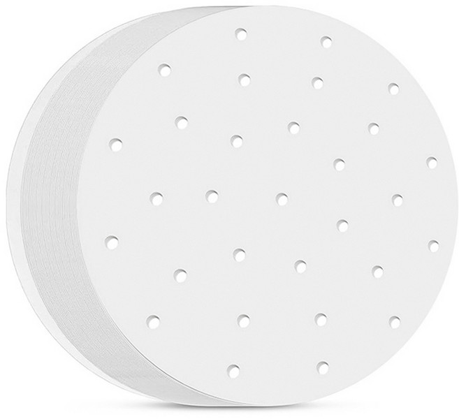 헬로키친 구멍있는 찜기 종이호일, 24cm, 100개입, 1개