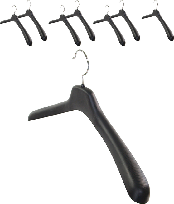 코디스 남성용 정장 자켓 옷걸이, 블랙, 8개