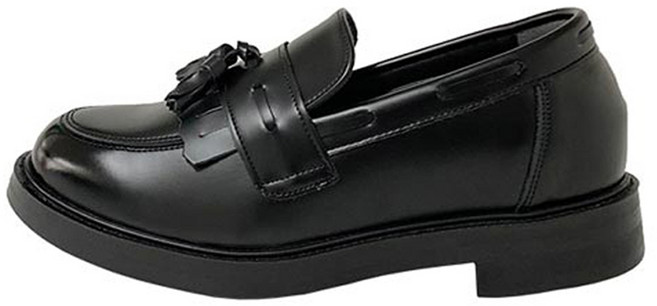 Freeto 基本款流蘇增高便士樂福鞋