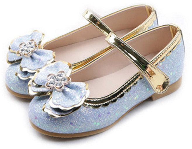 풋풋 여아용 골드클로버 구두