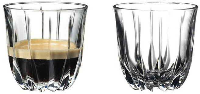리델 바웨어 커피 글라스 6417 / 10, 투명, 2개