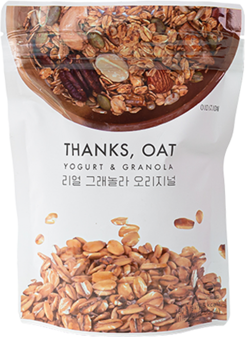 땡스오트 리얼 그래놀라 시리얼 오리지널, 180g, 1개