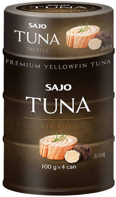 사조 프리미엄 참치 트러플, 100g, 4개