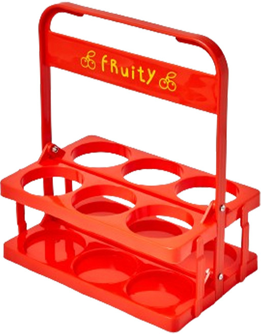 모던하우스 팝팝프루츠 피크닉 음료 캐리어 6구, 1개입, 1개