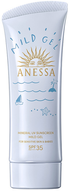 ANESSA 安耐曬 保濕溫和防曬凝膠 SPF35 PA+++, 90g, 1條
