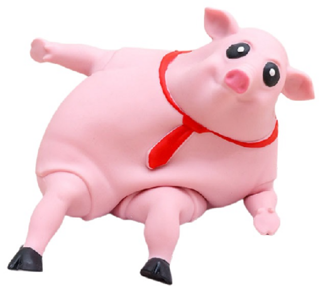 아이끌레 스트레스해소 만득이 동물 인형 대형, 20cm, 돼지, 1개