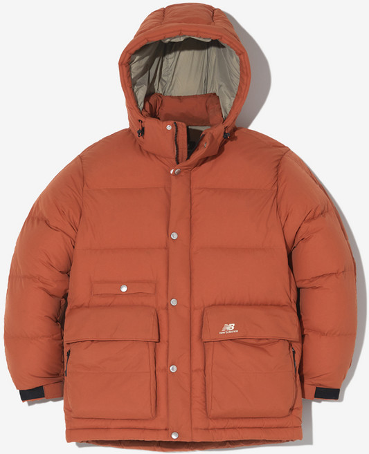 뉴발란스 남녀공용 UNI 뉴보이 아웃포켓 구스다운 점퍼