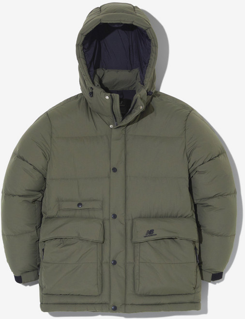 뉴발란스 남녀공용 UNI 뉴보이 아웃포켓 구스다운 점퍼