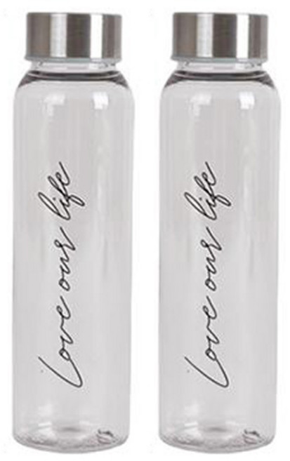 로긴 스텐캡 트라이탄 보틀, 실버, 300ml, 2개