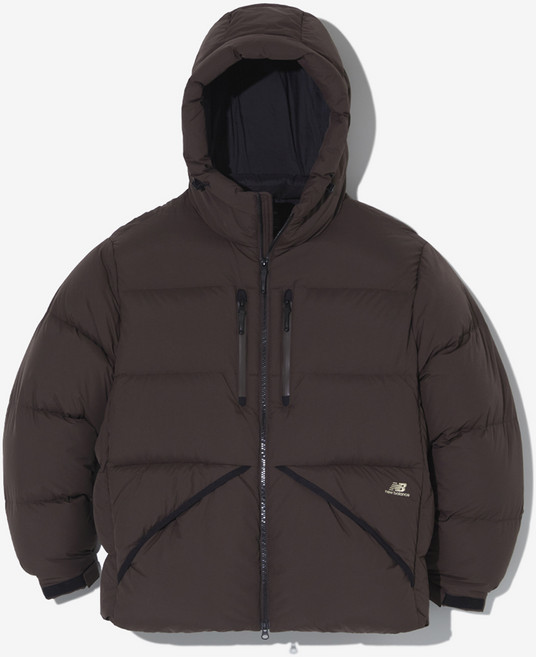 뉴발란스 남녀공용 UNI 뉴보이 구스다운 숏 푸퍼 패딩점퍼