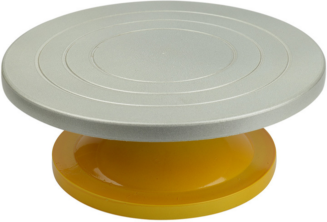 코히모 원형 도자기 손물레 수동물레 도예 회전판 턴테이블 3W277, 1개