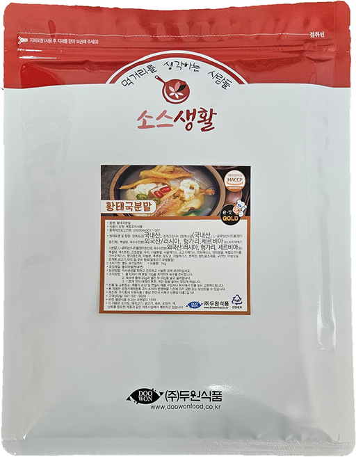 두원식품 황태국 분말, 1kg, 1개