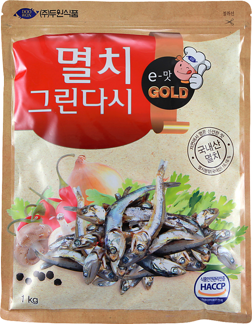두원식품 멸치 그린다시, 1kg, 1개