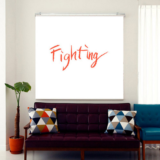 지엔지 파이팅 실사 롤스크린 우