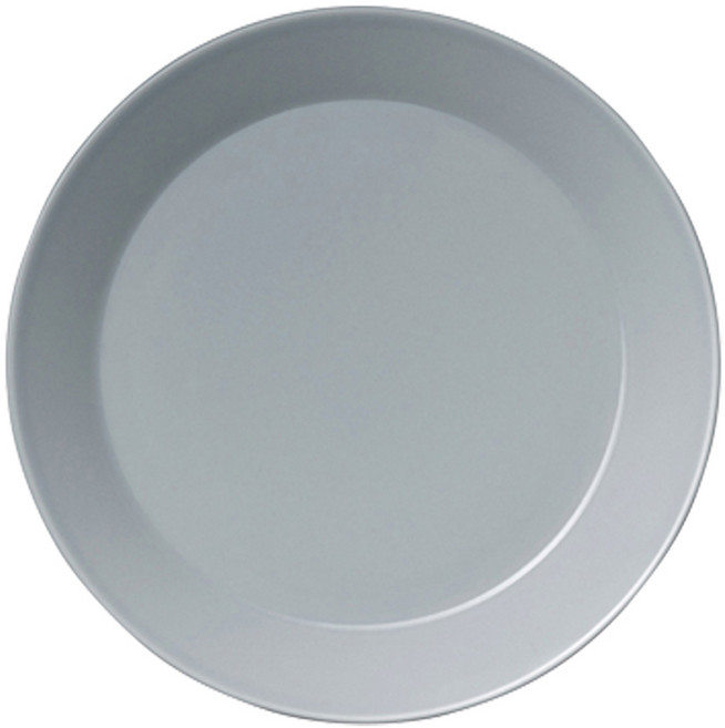 IITTALA Teema 盤子, 珍珠灰, 1個