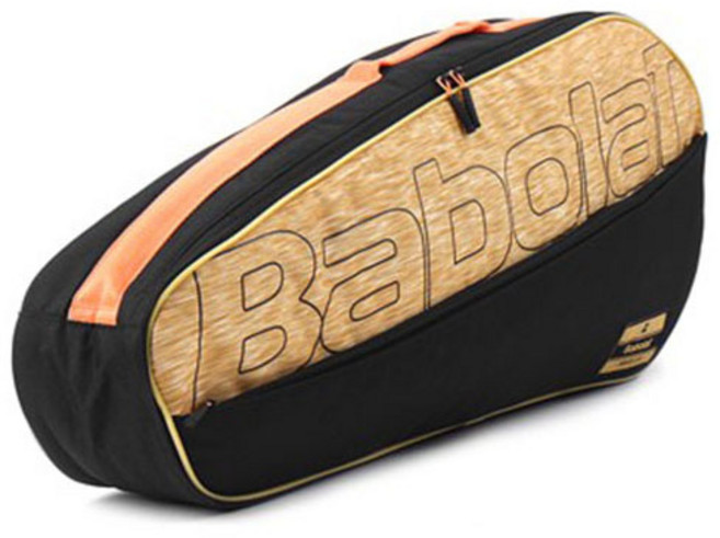 바볼랏 RHx3 에센셜 클럽 테니스가방, BLACK BEIGE, 1개