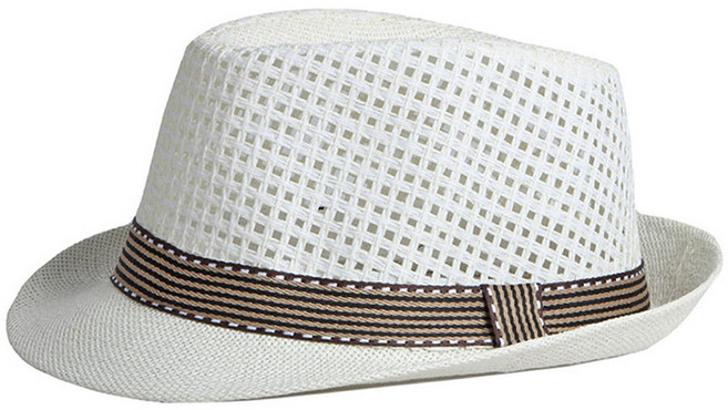 이츠굿텐 하와이안 밀짚 페도라 바캉스 라탄 모자 남녀공용 중절모