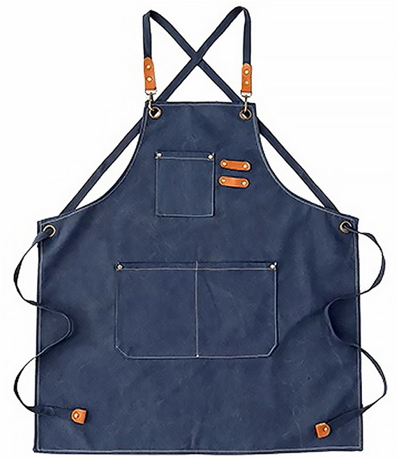 젊은이마켓 컨버스 앞치마, 블루, 1개